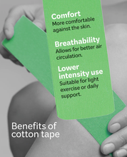 Load image into Gallery viewer, Muscle Tape – Kinesiology Injury Support &amp; Sports Recovery Tape - 500cm x 5cm (5m)