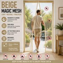 Load image into Gallery viewer, Magic Mesh Magnetic Mosquito &amp; Fly Screen Door – 5 Colours