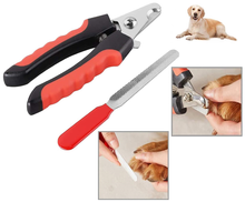 Load image into Gallery viewer, Generise Pet Nail Clippers With Nail File - Small Dogs &amp; Large Dogs