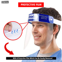 Load image into Gallery viewer, Disposable Multi Purpose Face Shield - Face Visor with Foam Head Support
