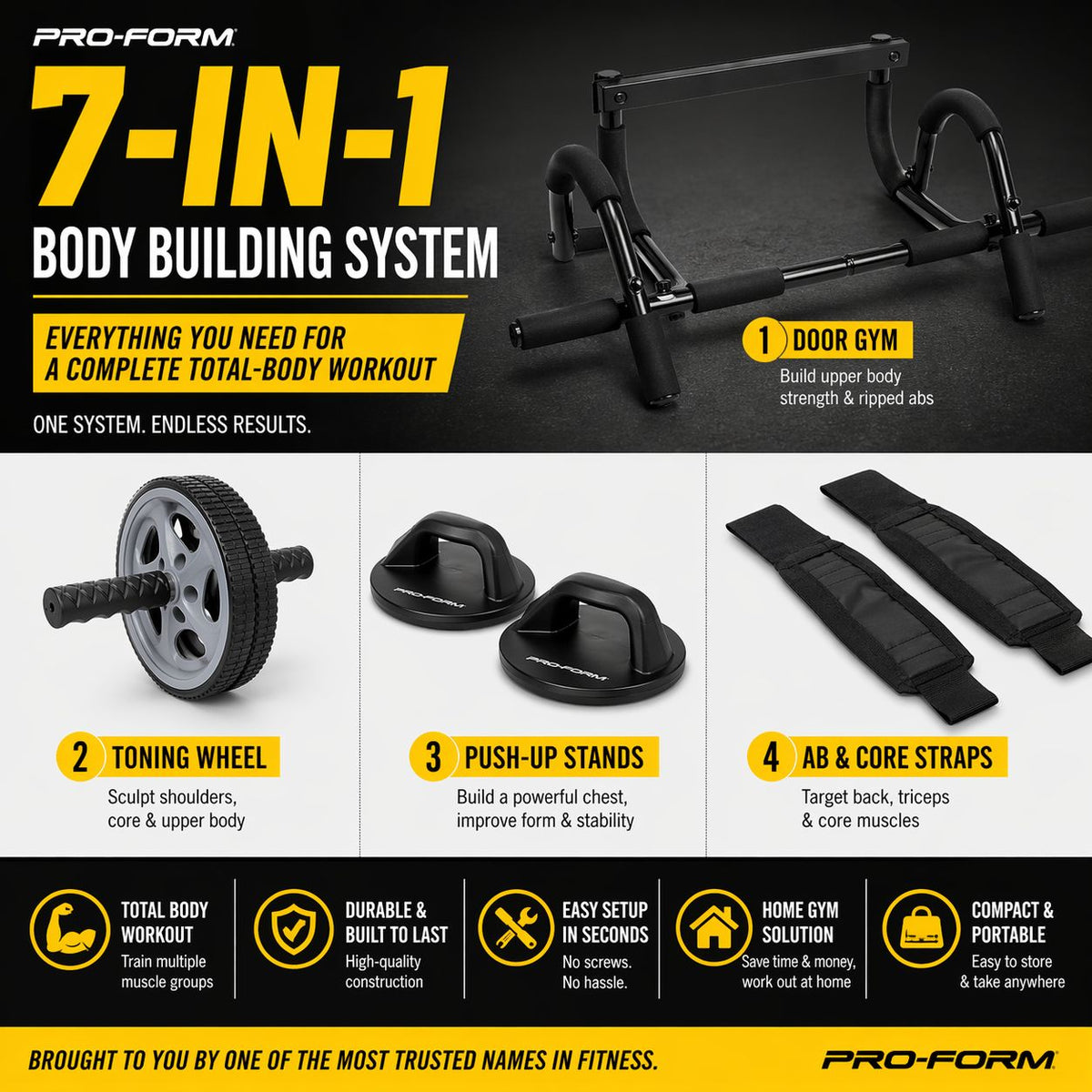 Proform 7 in 1 Bodybuilding System – Generise