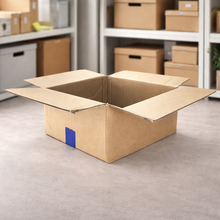 Load image into Gallery viewer, x5 Used Printed Heavy Duty Double Wall 390mm x 260mm x 160mm AZ1497