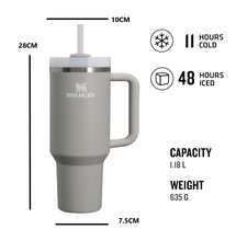 Load image into Gallery viewer, Stanley Quencher® H2.0 FlowState™ Tumbler 1.2L – Recycled Stainless Steel – Free UK Delivery