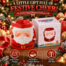 Load image into Gallery viewer, Puckator Christmas Santa Claus Ceramic Oil Burner &amp; Wax Melt Warmer – Festive Home Fragrance Decoration