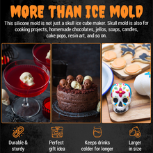 Load image into Gallery viewer, Novelty 3D Skull Ice Trays