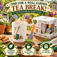 Load image into Gallery viewer, Puckator Garden Trowel Handle Mug – Novelty Gardening Tea &amp; Coffee Cup