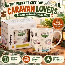 Load image into Gallery viewer, Puckator Wildwood Caravan Porcelain Tea &amp; Coffee Mug