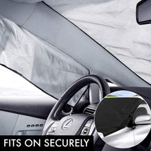 Load image into Gallery viewer, Windscreen Car Cover - Reversible For Year Round Use  - Medium to Large Cars 200cm x 120cm