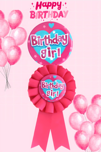 2pc Birthday Badge Set - Boy or Girl