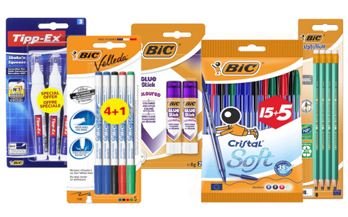 Bic 38pc Stationery Bundle With Tipp-Ex