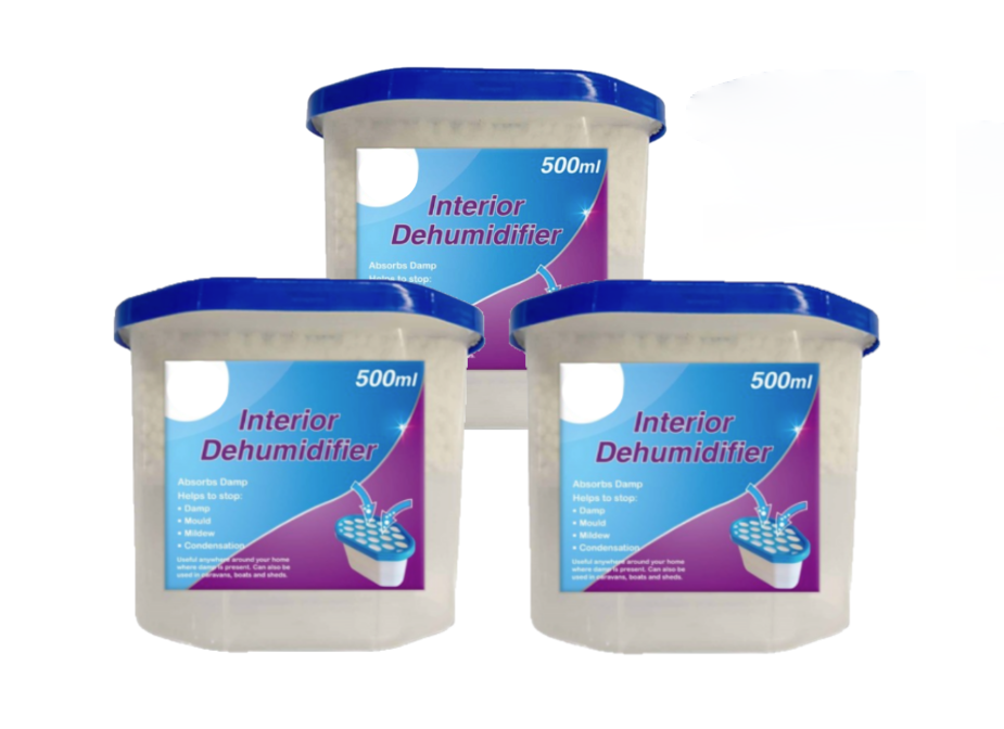 Dehumidifier Tubs 500ml - Unscented for Interior Use