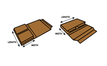 Load image into Gallery viewer, Generise A3 Book Wrap – 430mm x 380mm x 90mm