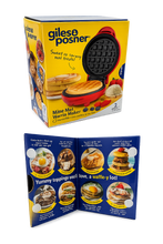 Load image into Gallery viewer, Giles &amp; Posner Mini Waffle Maker