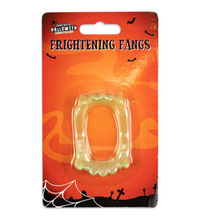 Load image into Gallery viewer, Halloween Vampire Fangs - Fangs &amp; Full Glow In The  Dark Mouth Piece