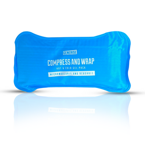 Generise 'Compress and Wrap' Hot and Cold Gel Pack - Navy Blue Wrap