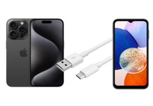 Load image into Gallery viewer, 1 Metre USB Charging Cables - Compatible with Samsung &amp; iPhone 15