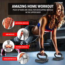 Load image into Gallery viewer, Gym Loop Resistant Bands 5pc Set - Light to X X Heavy With Optional Push Up Stands