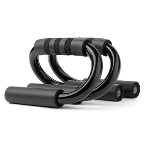 Gym Loop Resistant Bands 5pc Set - Light to X X Heavy With Optional Push Up Stands