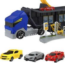 Load image into Gallery viewer, Children&#39;s Stunt Track Truck Set with 3 Cars – Free UK Delivery - Toys
