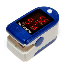 Load image into Gallery viewer, Generise Oximeter Finger Tip Pulse - Blue &amp; White Case - Red Display
