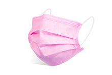 Load image into Gallery viewer, Generise Pink 3-Ply Disposable Face Masks – Pack of 50 – EN149:2001 Certified – Free UK Postage