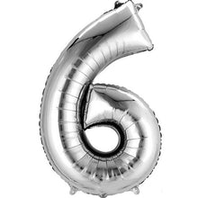 Load image into Gallery viewer, Giant Happy Birthday Number Balloons - 30 Options!!