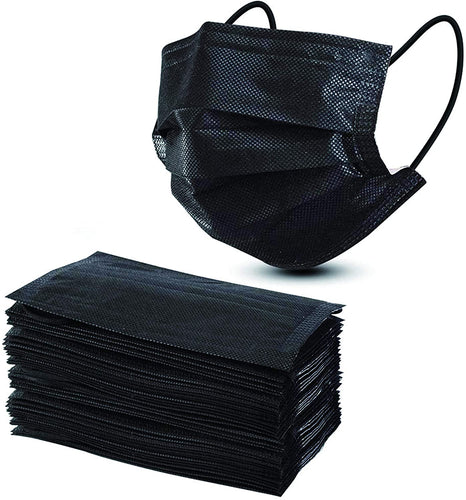 Generise Surgical 3 Ply Face Masks x10 - BLACK
