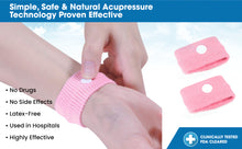 Load image into Gallery viewer, Travel Sickness Bands - Black or Pink