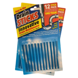 Drain Sticks 12 Pack - Help Keep Drains Clean