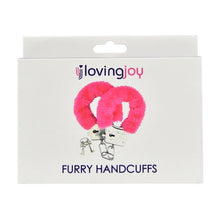 Load image into Gallery viewer, Loving Joy Furry Handcuffs Pink