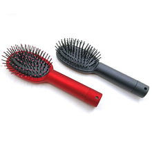 Load image into Gallery viewer, Generise &#39;Secret Stash&#39; Hairbrush - Rubberised Handle - Red or Black