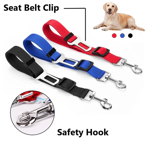Generise Pet Seat Belts - 4 Colours - Dog, Cats...