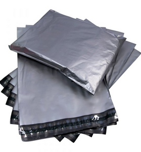 100 Grey Postal Mailing Bags - 4 Sizes