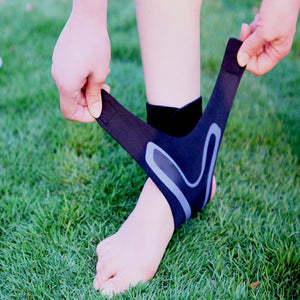 Generise Compression Ankle Support Brace - Pair