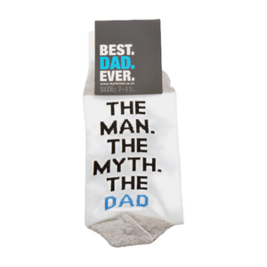 BEST DAD EVER Fathers Day Socks  - 3 Types
