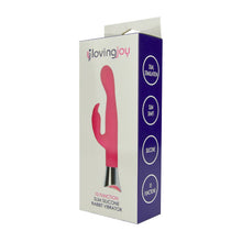 Load image into Gallery viewer, Loving Joy 10 Function Silicone Rabbit Vibrator Pink