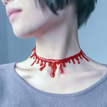 Load image into Gallery viewer, Halloween Blood Necklace