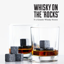 Load image into Gallery viewer, Granite Ice Cooler Whiskey Stones (Reusable)