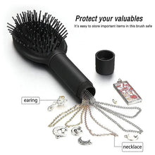 Load image into Gallery viewer, Generise &#39;Secret Stash&#39; Hairbrush - Rubberised Handle - Red or Black
