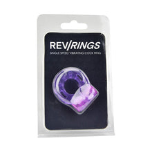 Load image into Gallery viewer, Purple Vibrating Cock Ring